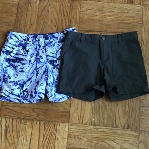 2 PACK GIRLS NORTH FACE SHORTS!